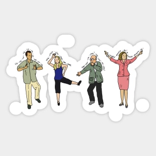 Arrested Development - chicken dance Sticker